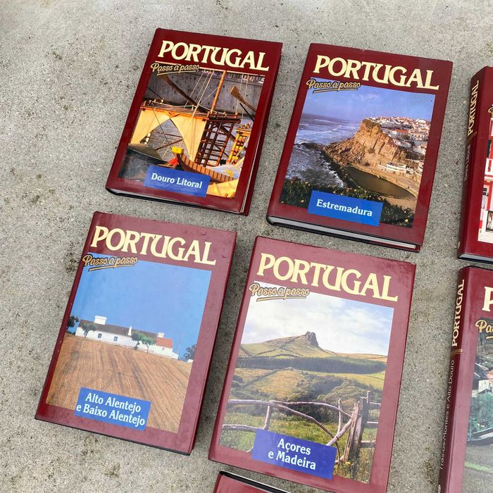 Livros "Portugal - Passo a Passo" Coleção