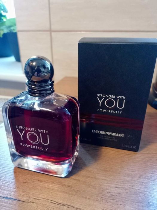 Armani stronger with you powerfully 100 ml.