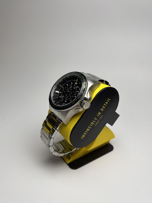 Invicta 49414, годинник інвікта, чоловічий сріблястий годинник