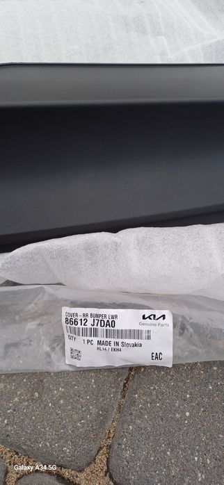 Kia Ceed III LIft spoiler dokładka zderzaka tył NOWY