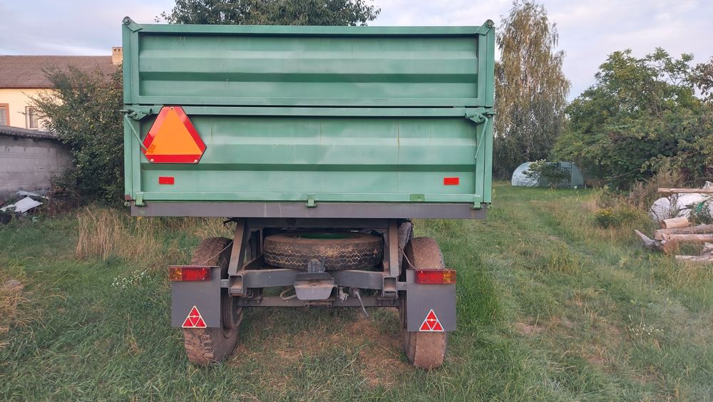 Przyczepa wywrotka 9 ton dwuosiowa
