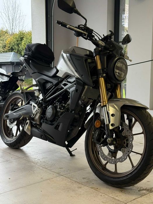 Honda CB 125 R bezwypadkowa, idealna, tylko 7400km, rocznik 2024