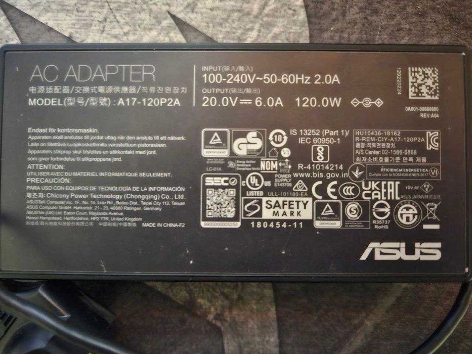 ЗАРЯДНЕ до Ноутбук ASUS Vivobook Pro 14 OLED K3400PH-KM120W