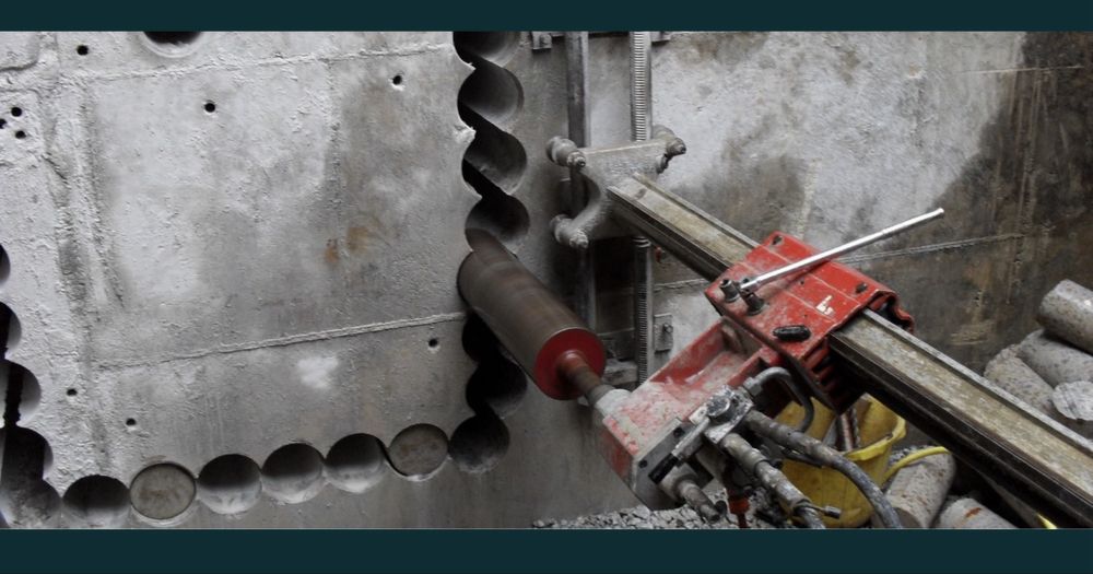 Алмазное сверление отверстий , под все виды коммуникаций