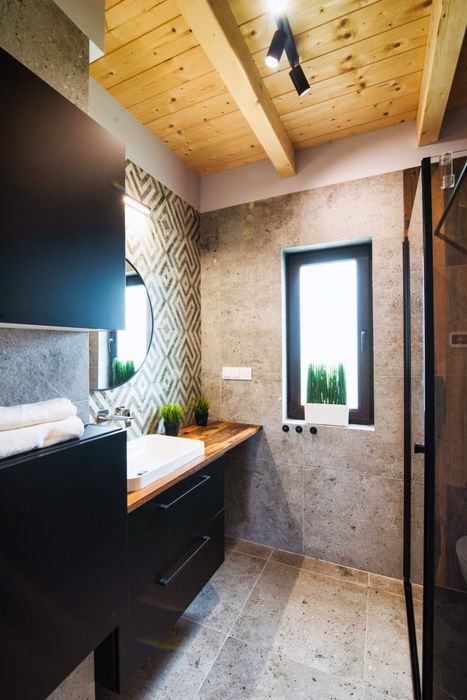 Rumiane Chatki - Jezioro | Balia Jacuzzi | Mazury | Basen | Workation