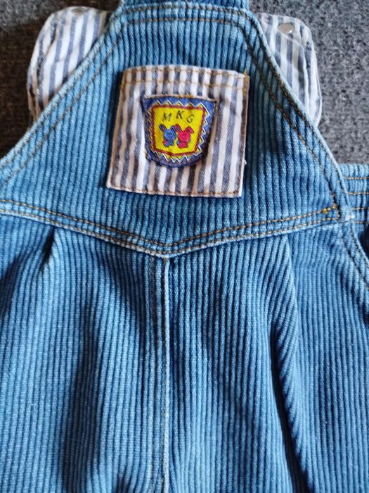 Джинсовий комбез на дитину 2 років, зріст 90 см