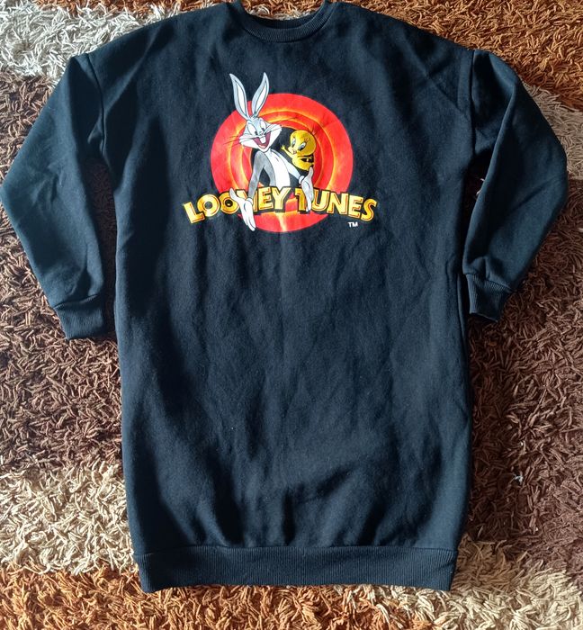 Długa, ciepła bluza Bugs Bunny, Tweety, looney tunes