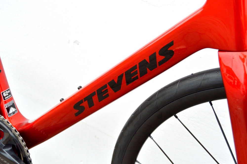 Przebieg 10km STEVENS IZOARD PRO 105 Di2 disc elektronika szosa 60