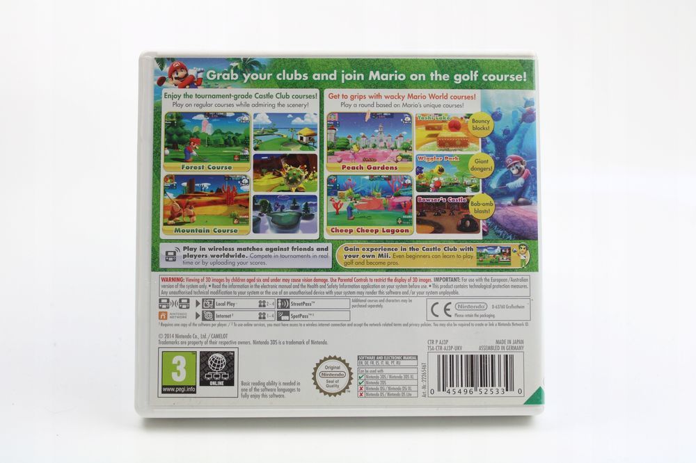 Mario Golf: World Tour Nintendo 3DS pudełkowa