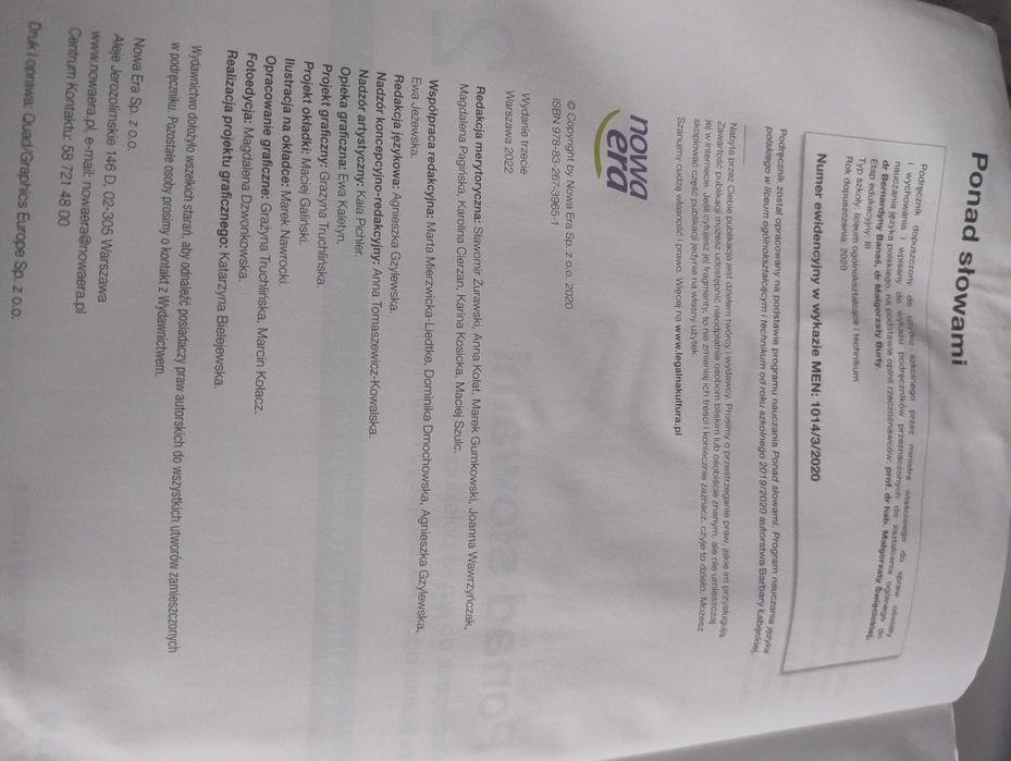 Ponad słowami 2 cz. 1