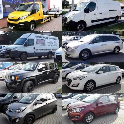Wynajem samochodów osobowych dostawczych busów