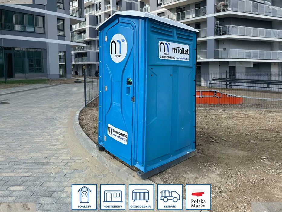 Toaleta przenośna wynajem toalety toalet kabina wc na budowę imprezę