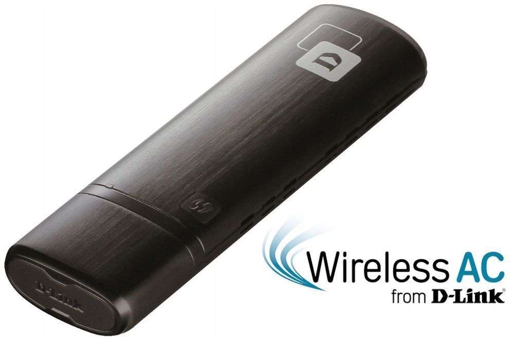 outlet adapter karta usb wifi d-link ac1200 5 ghz czarny a1300