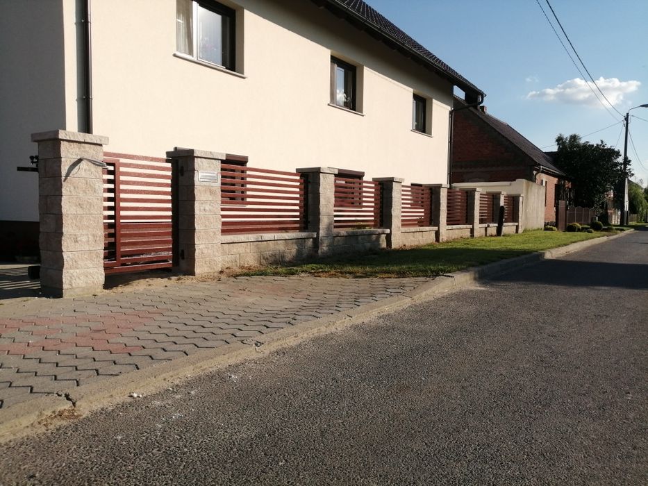Ogrodzenia panelowe , siatki, bramy przesowna