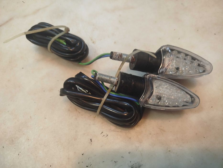 Piscas moto led, piscas moto lâmpada clássica