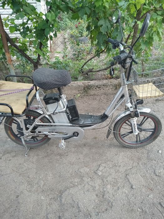Продам электровелосипед Минако 8 + инвектор Pro