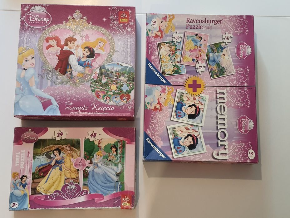 Gry i puzzle dla dziewczynki