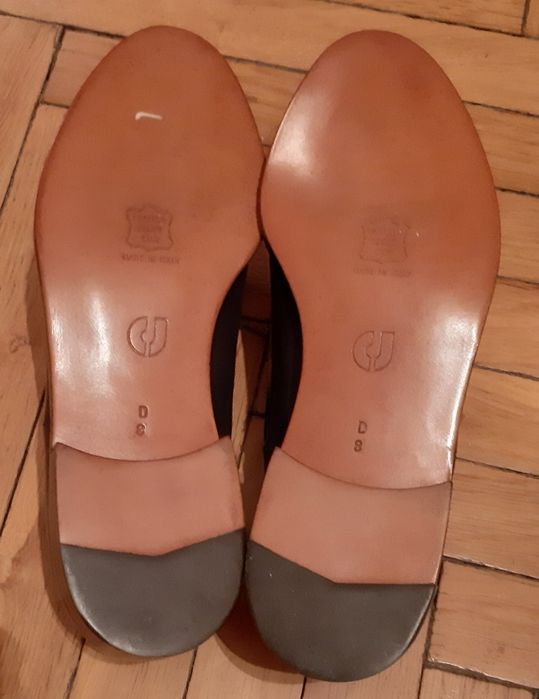 Luksusowe eleganckie męskie buty skórzane wizytowe garniturowe