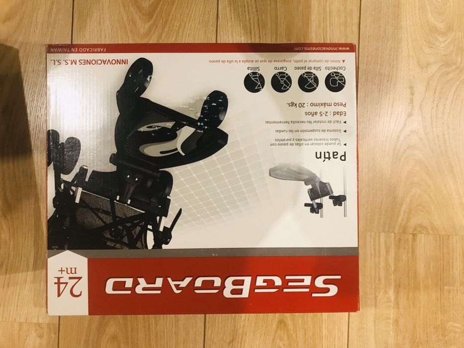 Patim e assento para carinho de bebé