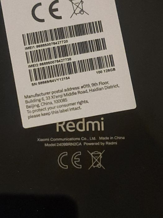 Vendo Telefone  Redmi  (Como -Novo)