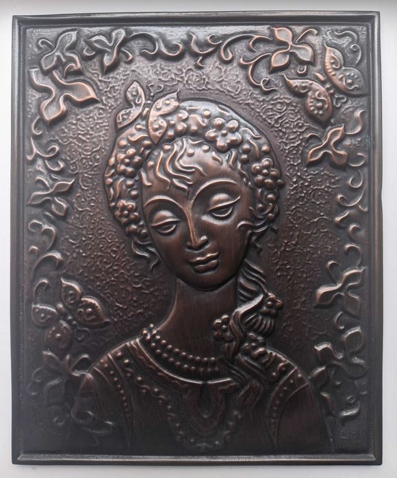 "Лісова фея" Картина Сувенір з металізованого мат-лу Розмір 26,5х33 см