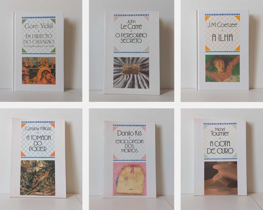 Vários Livros de Ficção Dom Quixote de 5 a 7€