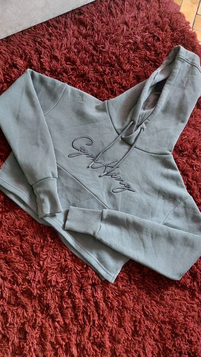 Класна кофта худі кроп топ GYM KING