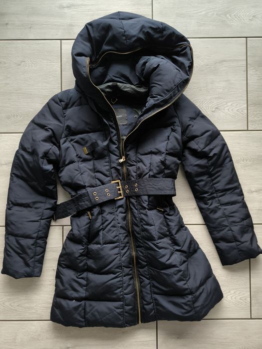 Zimowa, puchowa kurtka ZARA, rozmiar 36