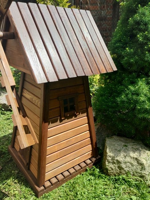 Мельница садовая.Млин садовий.мельница декоративная