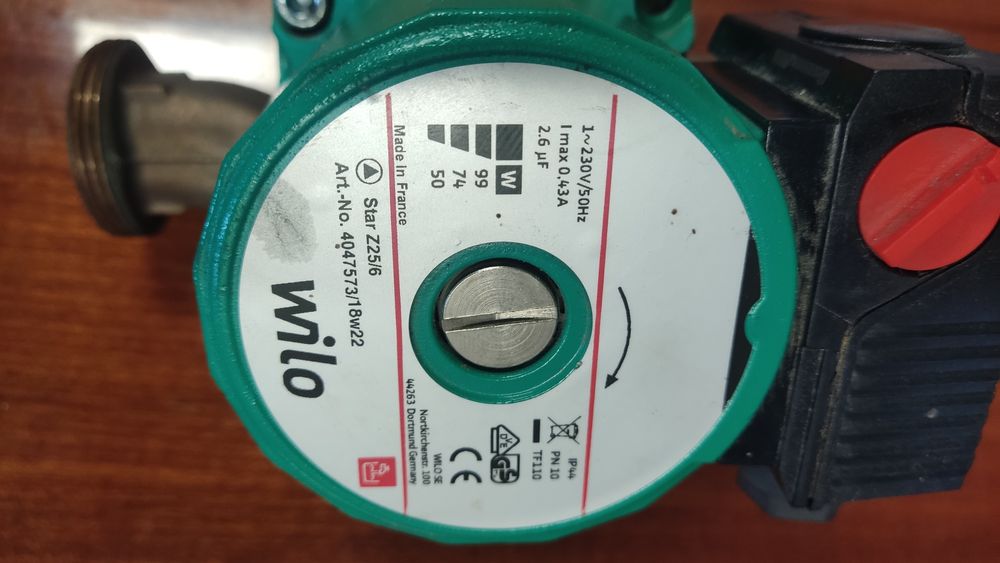 Pompa Wilo Star Z25/6