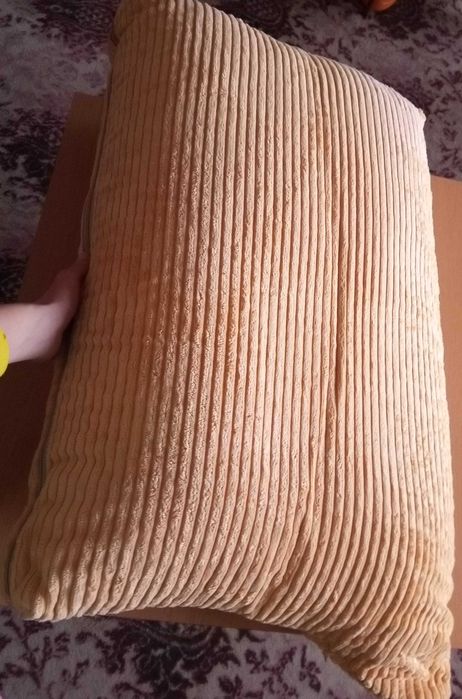 Poduszki sztruksowe MAXI 90x46 cm! dekoracyjne