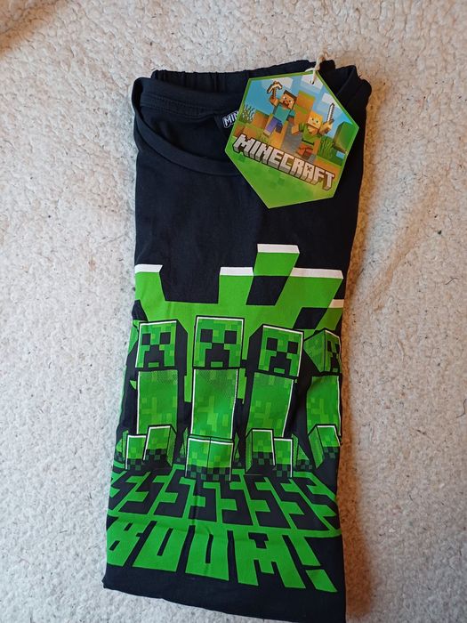 Minecraft piżama 122/128 , 134/140 ,146/152, 158/164