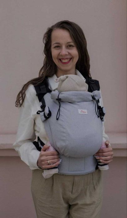 Ерго-рюкзак кенгуру Adapted Сільвер