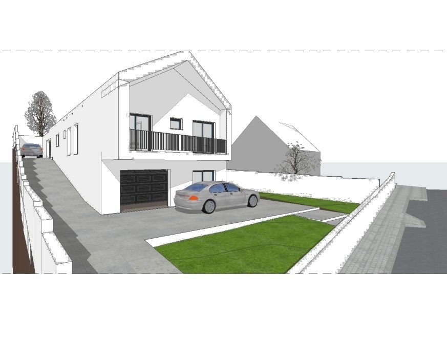 Terreno 840m2 na estrada de Santo Ovídio