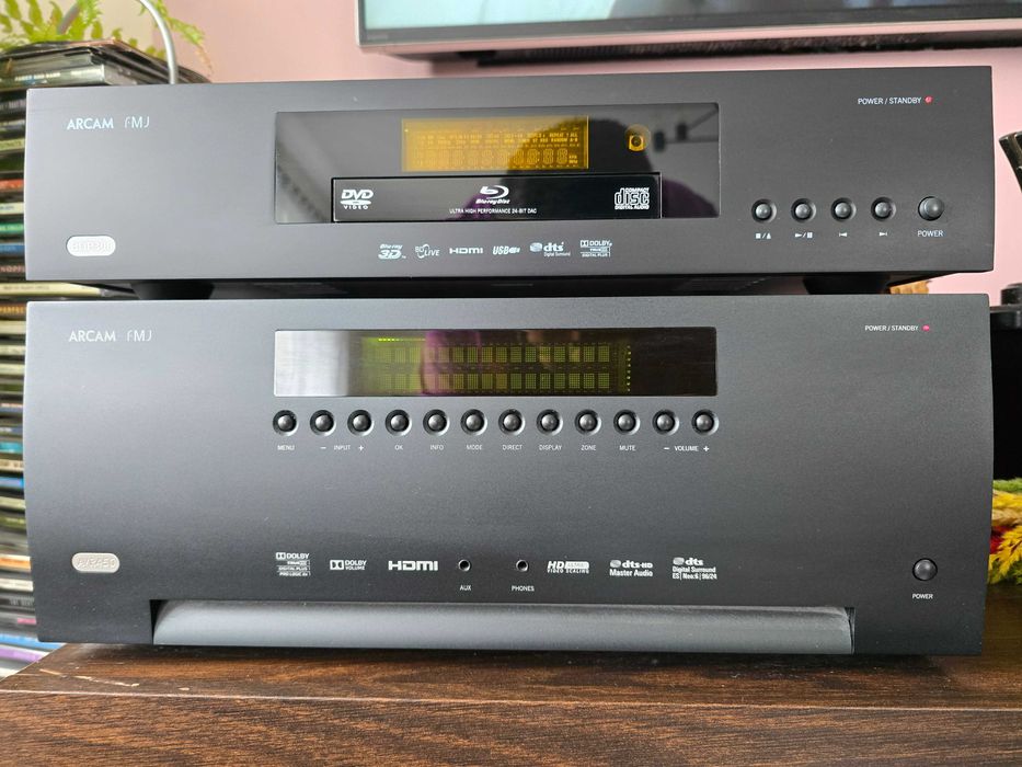 Zestaw ARCAM AVR45O + ARCAM BPD300 + kino domowe