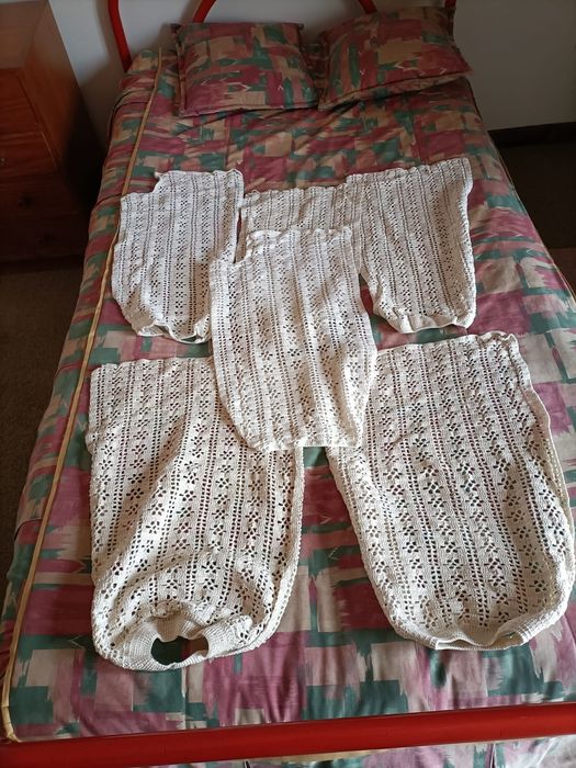 Crochê - 6 proteções para braços de sofá