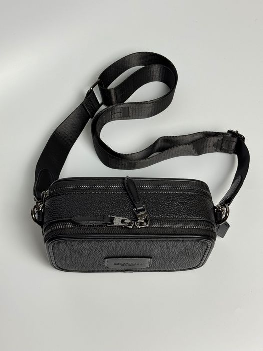 Чоловіча сумка Coach Месенджер мужская сумка через плече коач