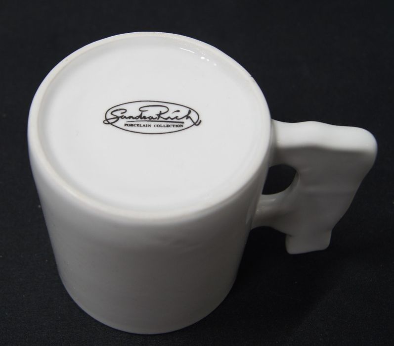 Kubek Porcelana Sandra Rich krowa z cielaczkiem