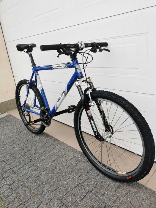7 accent mtb rower alu rama amortyzator rock shox juddy