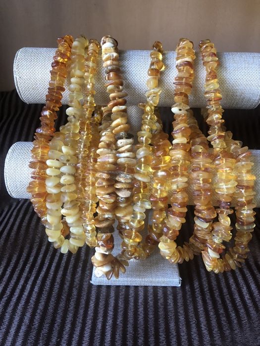 Бусы из янтаря