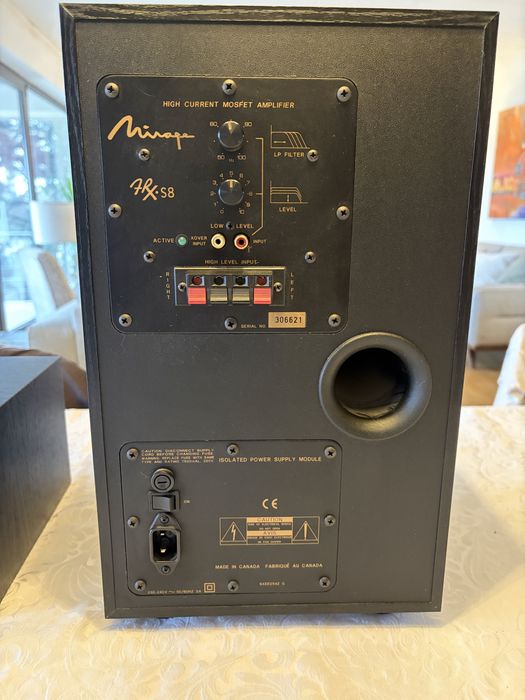 Subwoofer Ativo Mirage /RX-S8