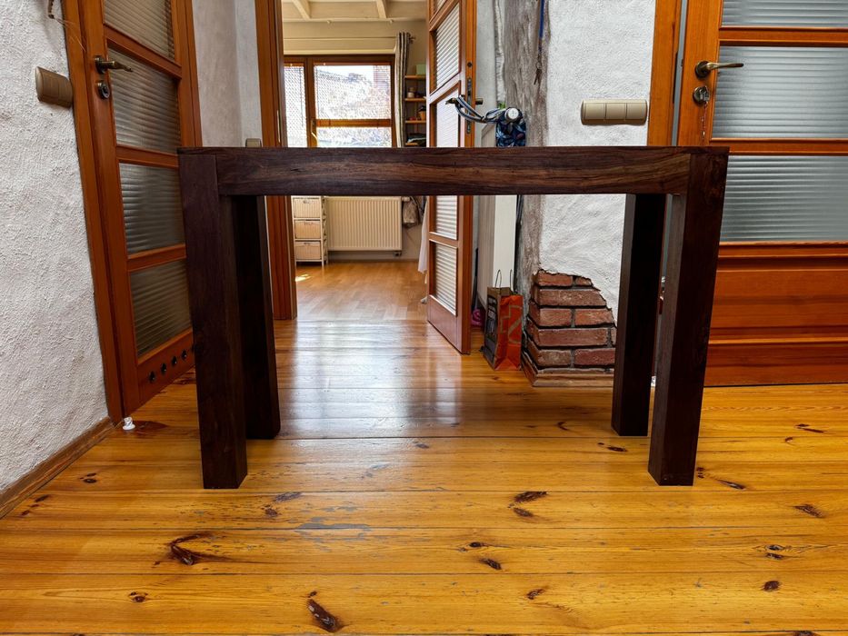 Almi Decor Konsola Toaletka lite drewno palisander, 120x40x80cm