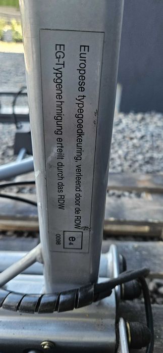 Bagażnik na 2 rowery.