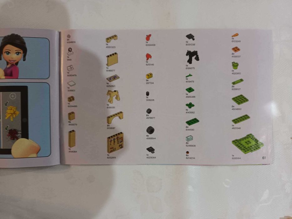 Lego Friends 41361 Stajnia ze źrebakami Mii