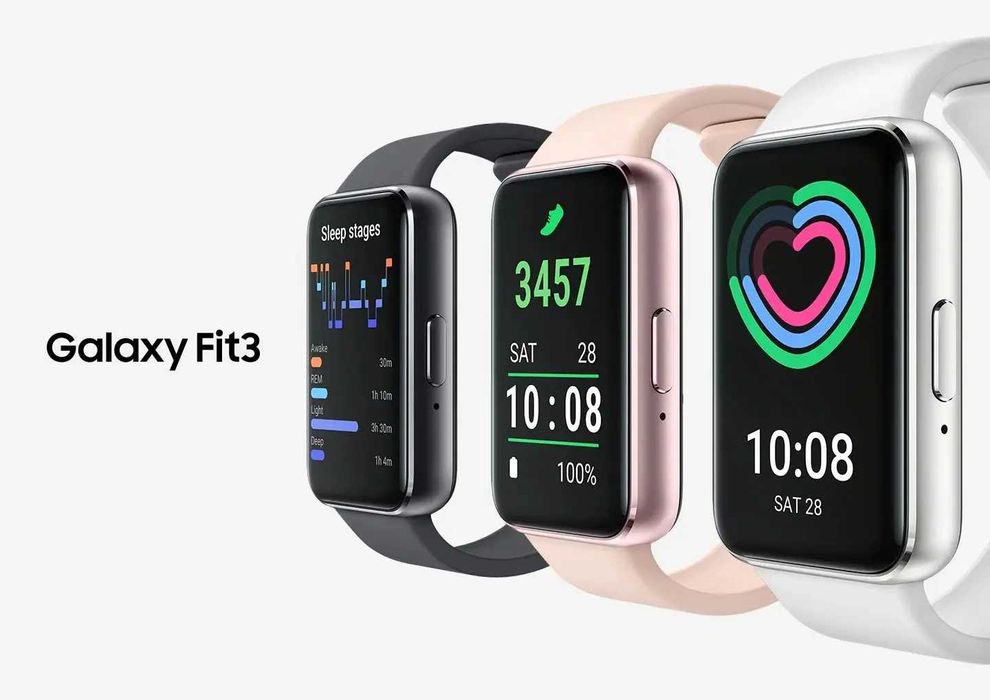 Smartwatch Samsung Galaxy Fit 3 srebrny