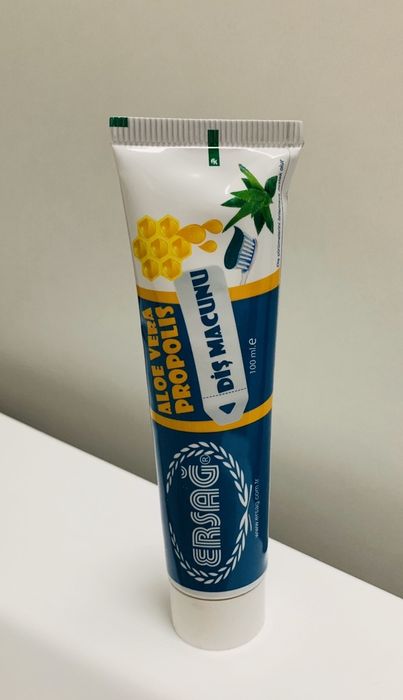 Органическая зубная паста без фтора и солей алюминия