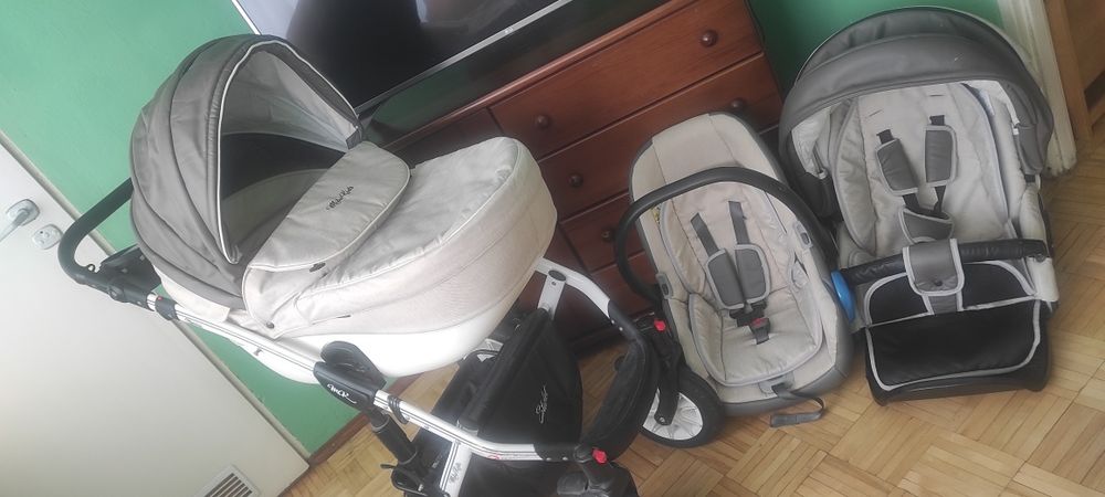 Wózek dziecięcy 3w1 Milu Kids