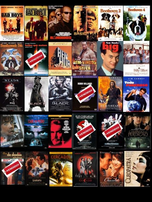 DVD's Originais (Títulos de A a O)