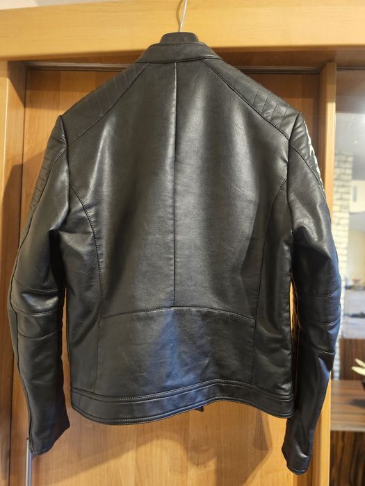 Kurtka skórzana męska biker MNG Mango  jak nowa S