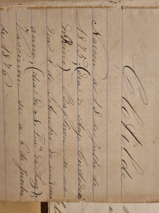 Histórias /contos  manuscritas